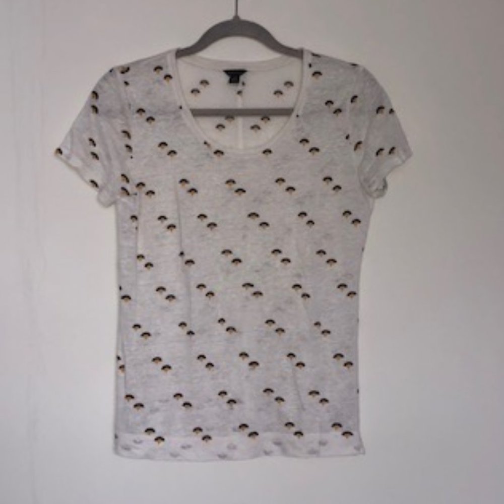 Ann Taylor linen/cotton top